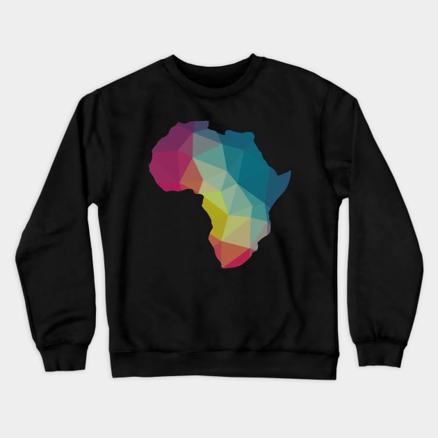 Africa Crewneck Sweatshirt by PharaohCloset